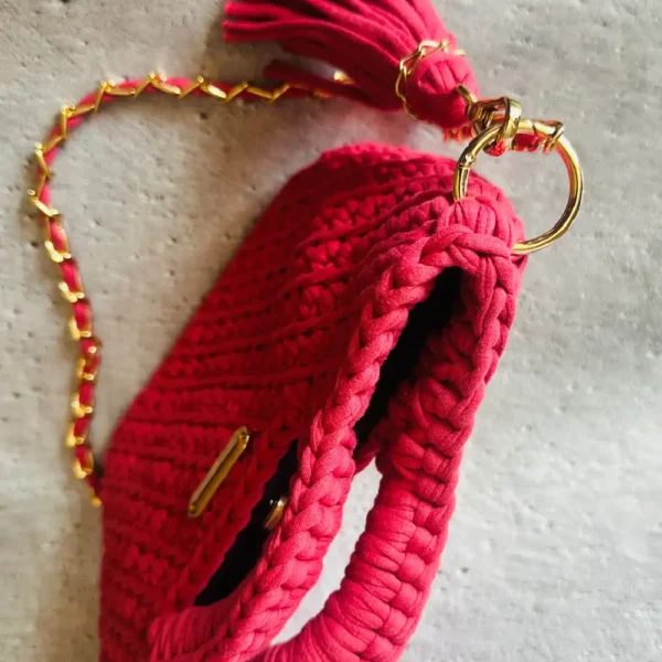 Luxury Handmade Crochet Bag - Image 4