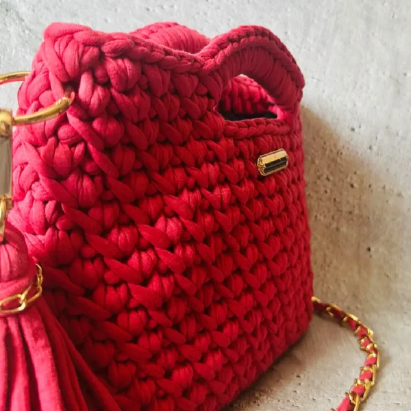 Luxury Handmade Crochet Bag - Image 2