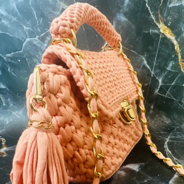 Luxury Box-Style Crochet Bag - Image 2