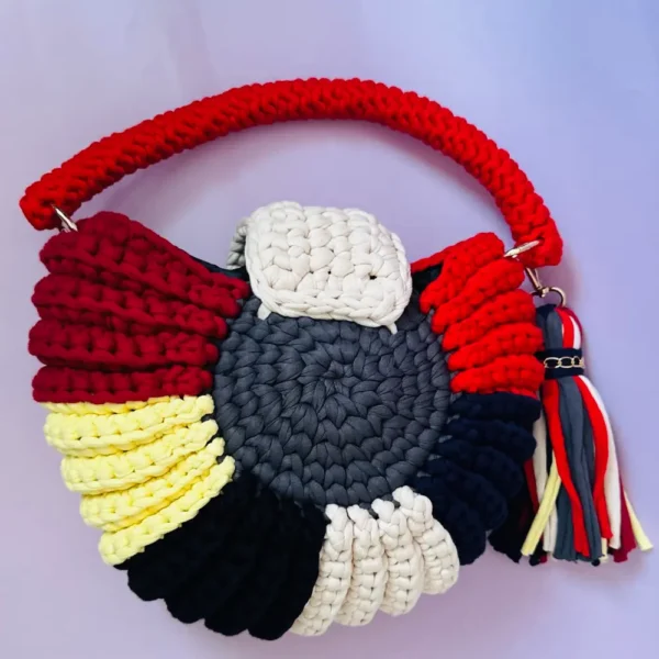 Oreo-Inspired Crochet Bag - Image 5