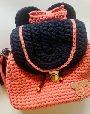 Handmade Backpack (Orange)